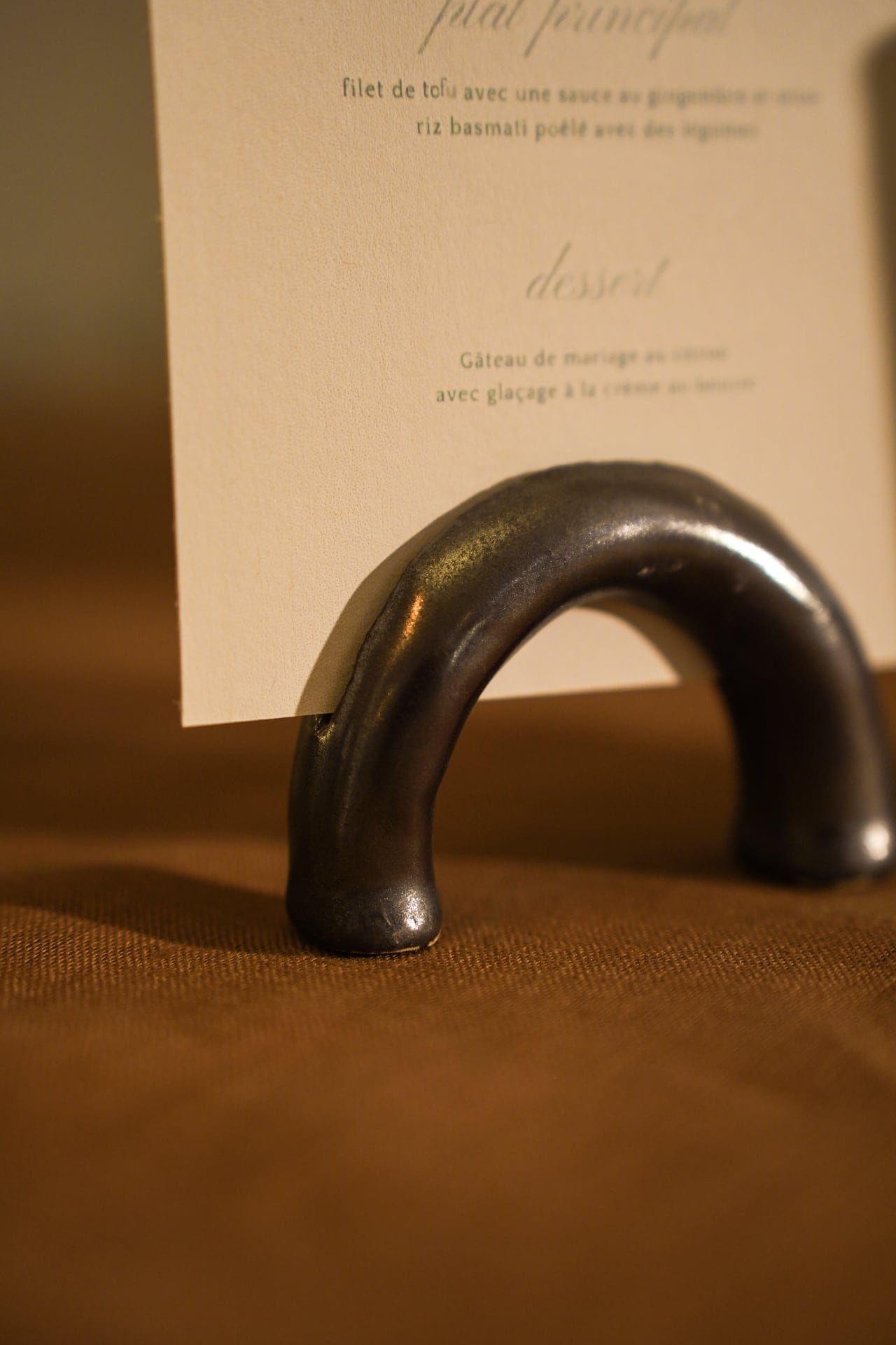 Porte Menu Cena
