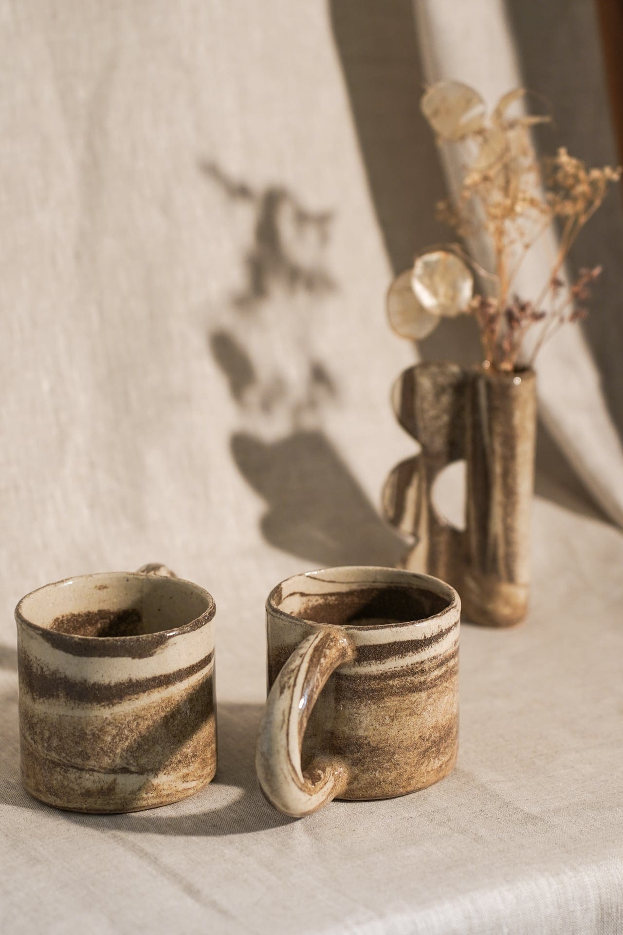 Tasse marbrée
