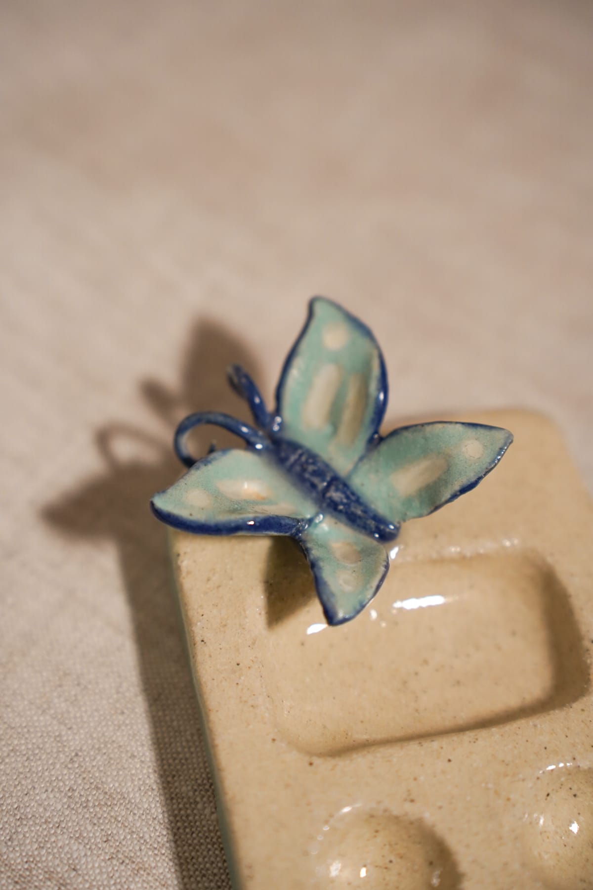 Palette d'aquarelle papillon