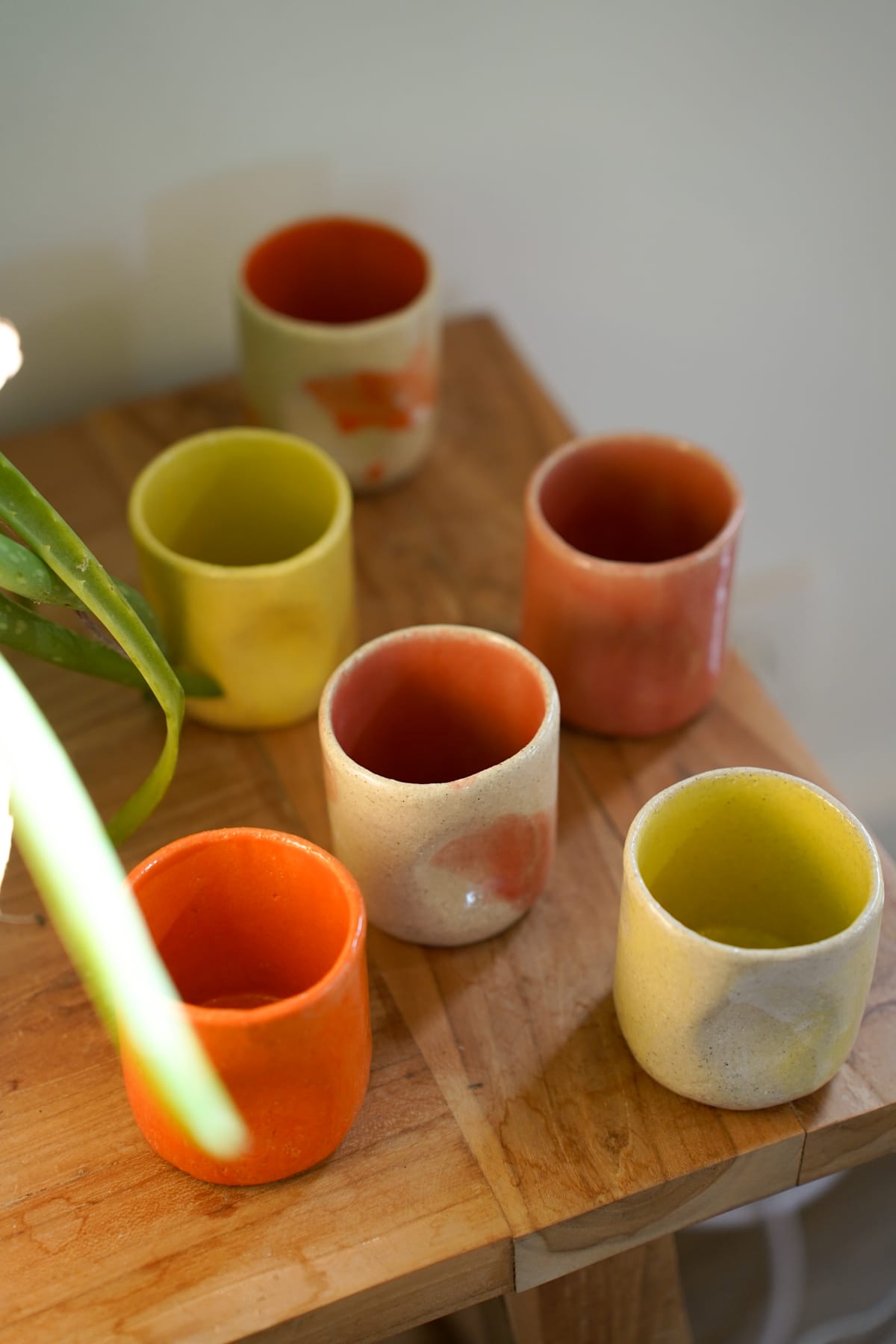 Tasse à café colorée